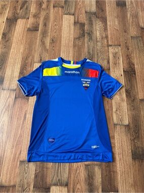 Marathon Ecuador 2011 2012 Away Soccer Football Jersey Kit Mens XL Copa America